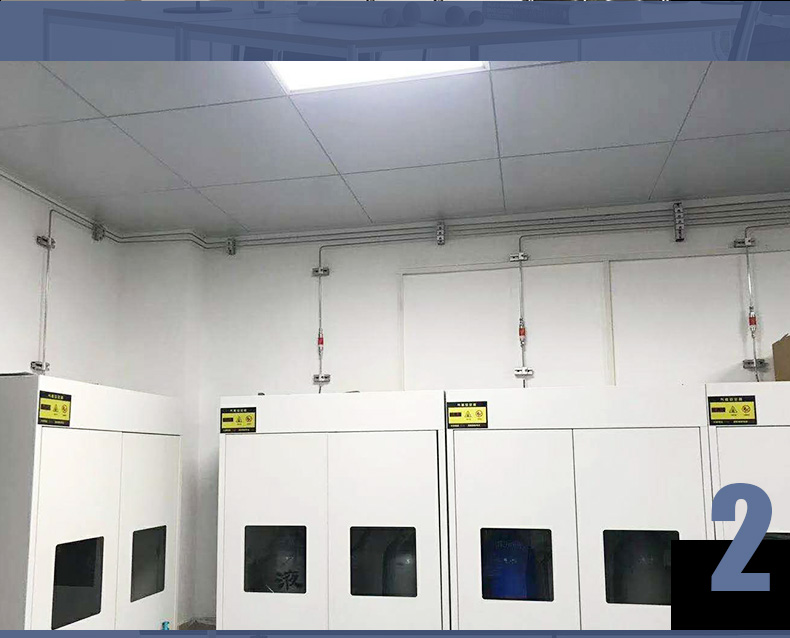 實(shí)驗(yàn)室氣路規(guī)劃效果圖 實(shí)驗(yàn)室氣路規(guī)劃效果圖