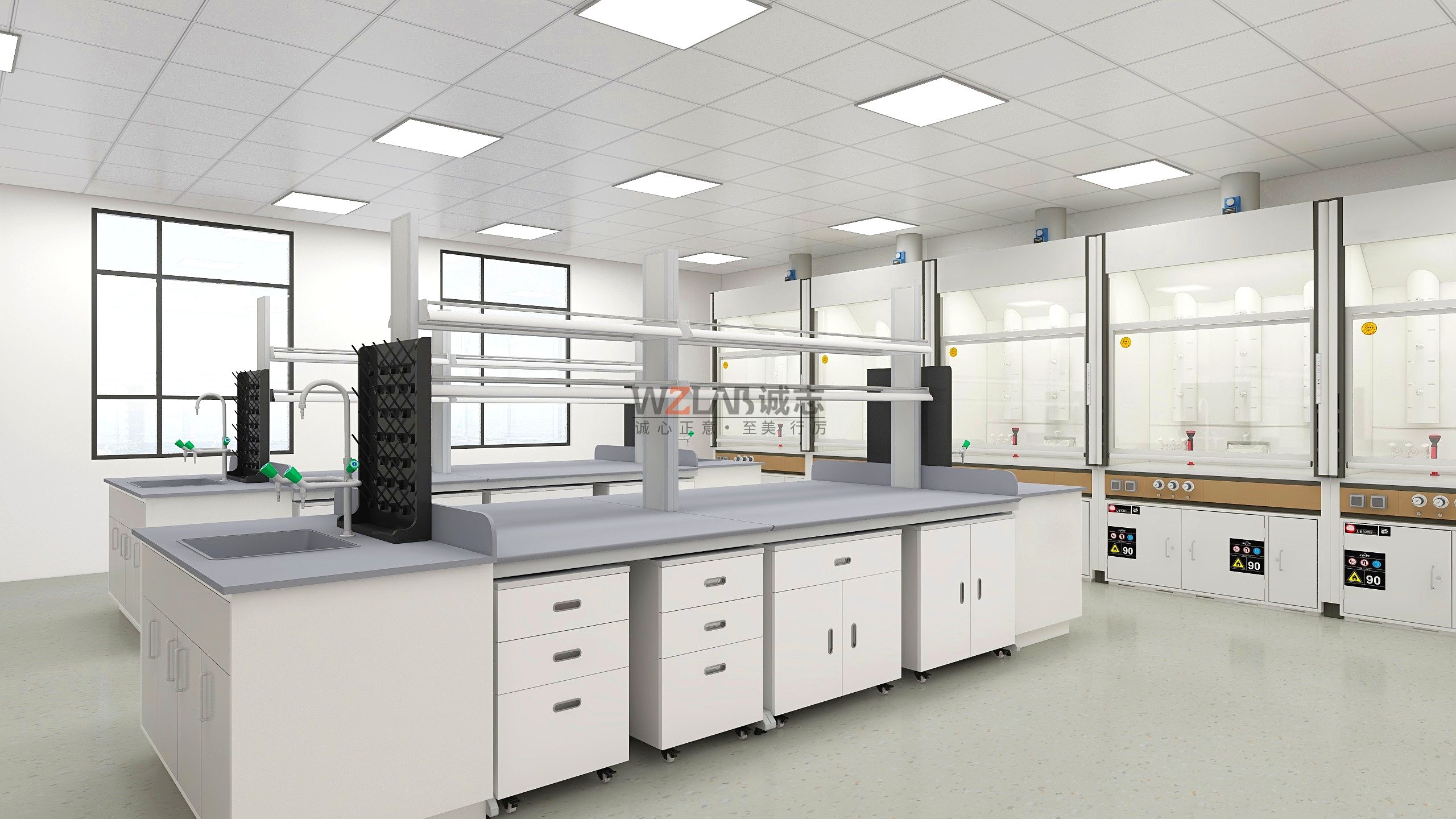 實驗室裝修、家具配套解決方案