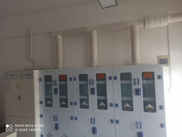 中建七局四公司河南分公司實驗室通風柜項目